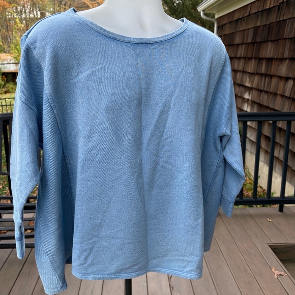 J. Jill Sweat Shirt and Skirt - Powder Blue 2X - Picture 1 of 7